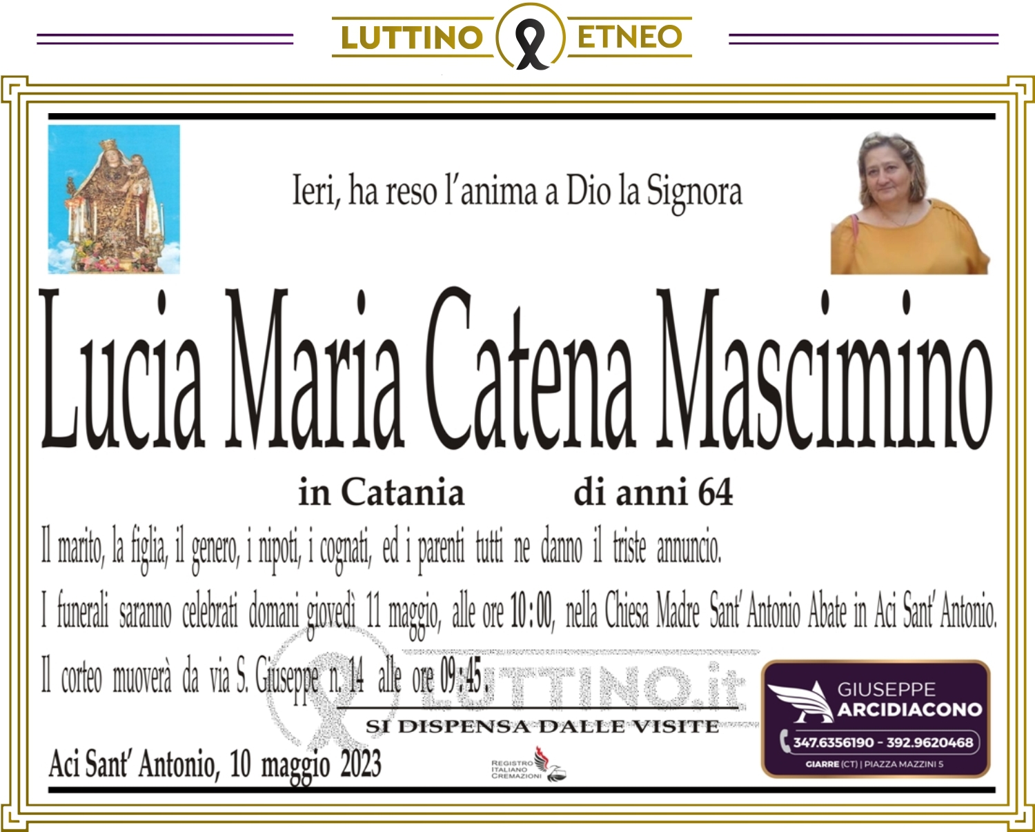 Lucia Maria Catena Mascimino